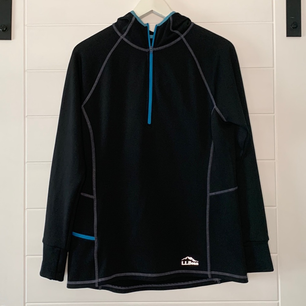 L.L. Bean Quarter Zip Hoodie Active Wear